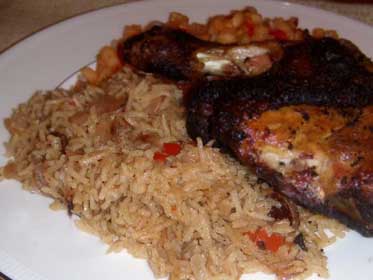 Jerked Citrus Rice, Picture
